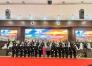 Tradisi Sang Ropa Warnai Resepsi Nikah Massal di Arfak Compensional Centre
