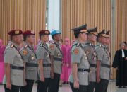 Kapolres Pegunungan Arfak Kompol Bernadus Okoka Hadiri Sertijab PJU Polda Papua Barat yang Mendapat Promosi Jabatan
